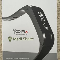 YOO RX Medi Share Fitness + Sleep  Tracker 