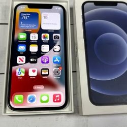 Apple iPhone 12 64 GB in Black for AT&T