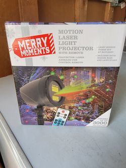 Motion Laser Light Projector With Remote