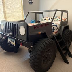 Custom Made Kids Jeep Bed