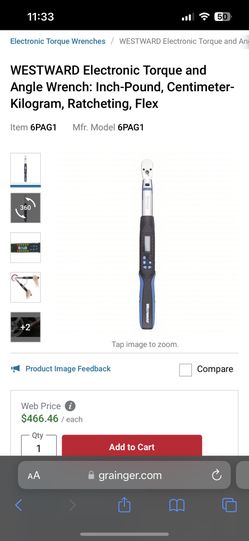 West Ward Torque Wrench 