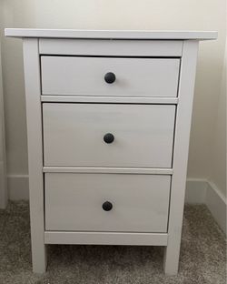 IKEA Nightstand - White