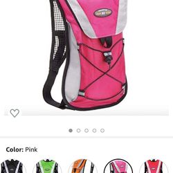 Pink Hiking Backpack