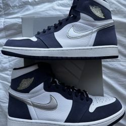 Nike Air Jordan 1 Men's Retro High https://offerup.com/redirect/?o=Q08uSlA= Size 9.5 Midnight Navy