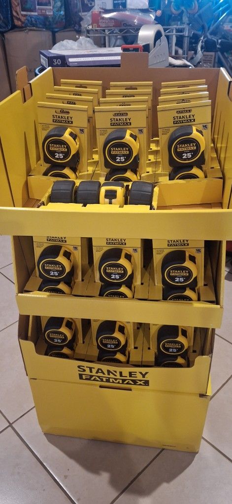 25ft Stanley Measurement Tapes