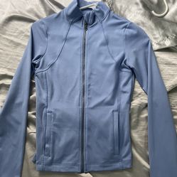 Gilly hicks Define Jacket Baby blue