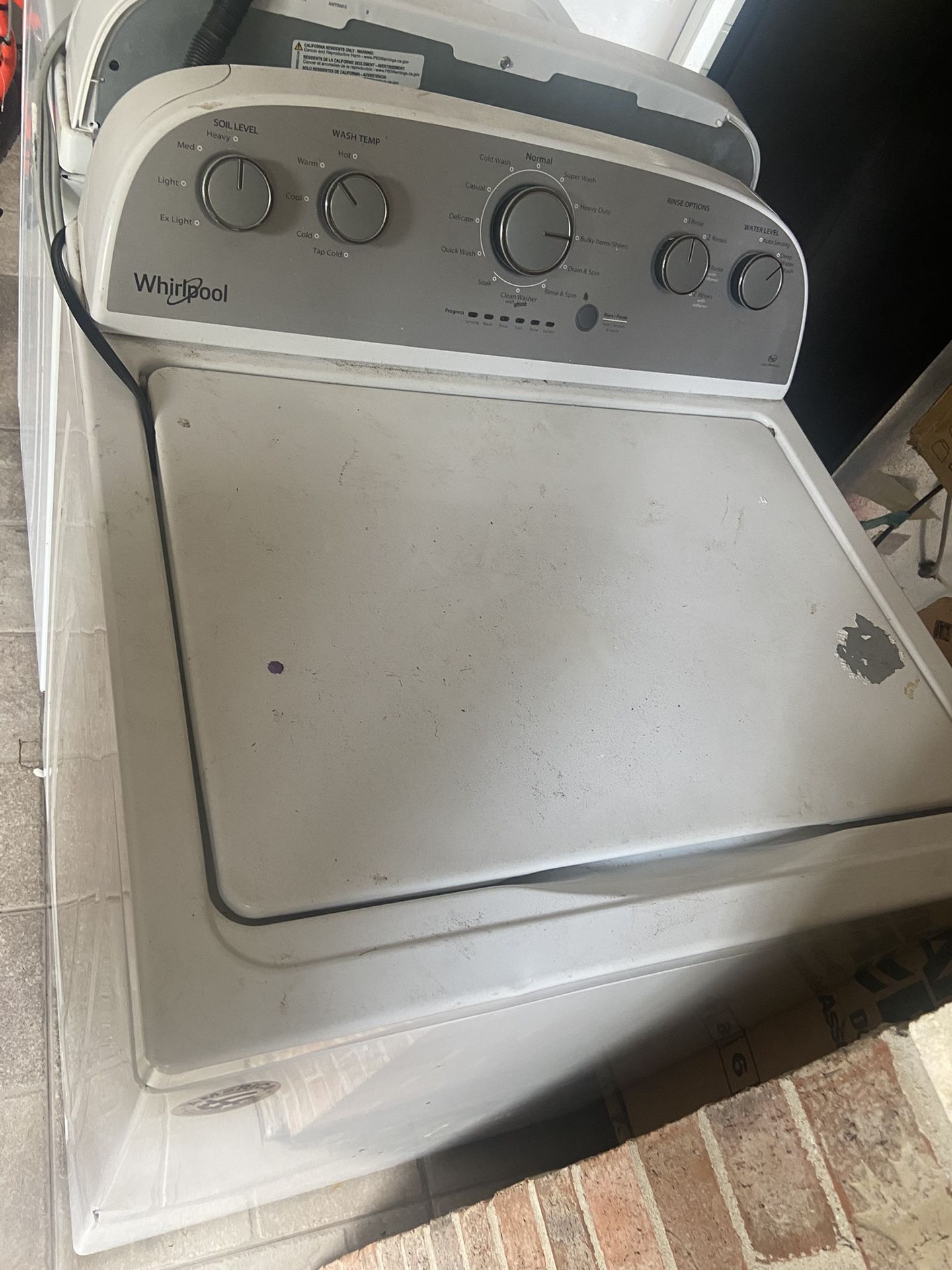 Washer Dryer Still New Want  170
