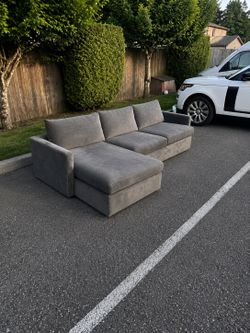 Crate and Barrel Sectional couch
