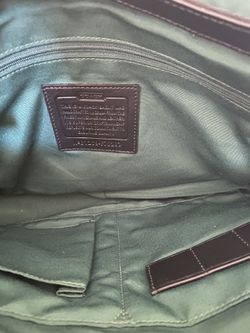 Coach laptop bag