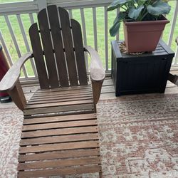 Adirondack Chairs With Footpiece (2)