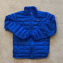 Boy’s Patagonia L (12) down Sweater Puffer jacket
