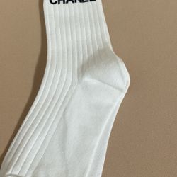 Chanel Socks White 