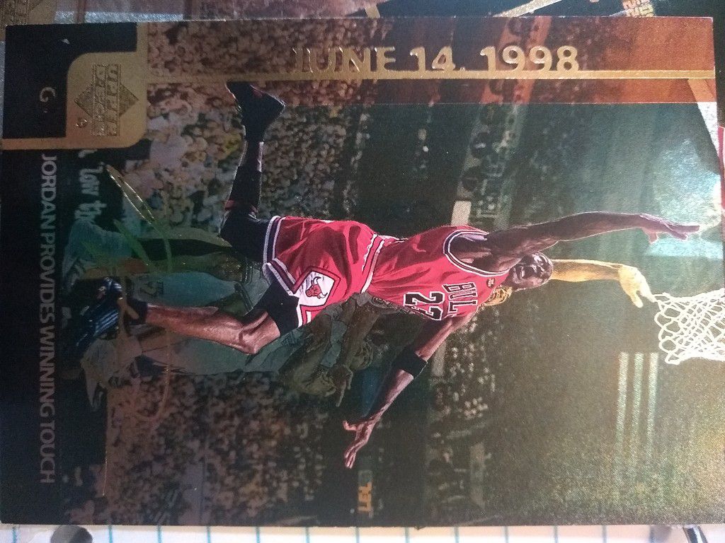 Michael Jordan cards mint great condition