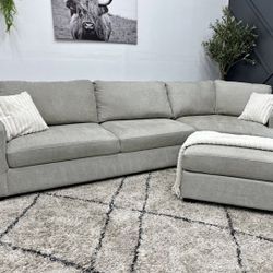 Gray Sectional Couch - Free Delivery
