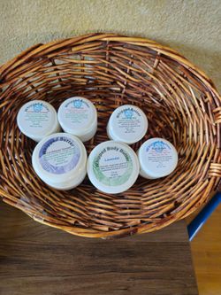 Homemade whipped body butter