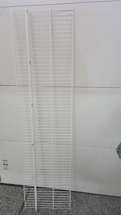 Wire Closet Shelves - 3 PCs (2 x 62”, 1 x 48”) - $40