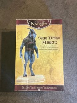 Chronicles Of Narnia Satyr Design 14" Maquette Sculpture Weta Collectible Statue - Walt Disney Limited Edition