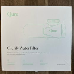 Qure Healthier Skin Water Filter 