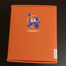 Moto E4 (unopened) Cellphone