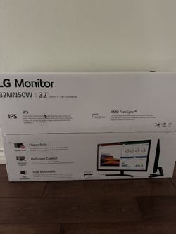 LG 32” Desktop Monitor - Brand New