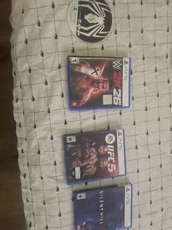 Spider-Man WWE 2K 26 UFC five silent Hill PS5