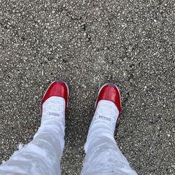 Jordan 11 Cherry Amiri Slides
