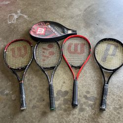 Tennis Rackets. 