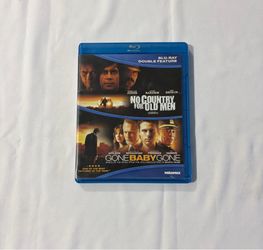 No Country For Old Men & Gone Baby Gone Blu-Ray Double Feature (1) Blu-Ray Disc
