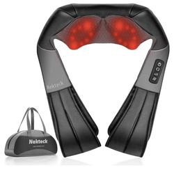 Nekteck Neck Massager for Pain Relief Deep Tissue