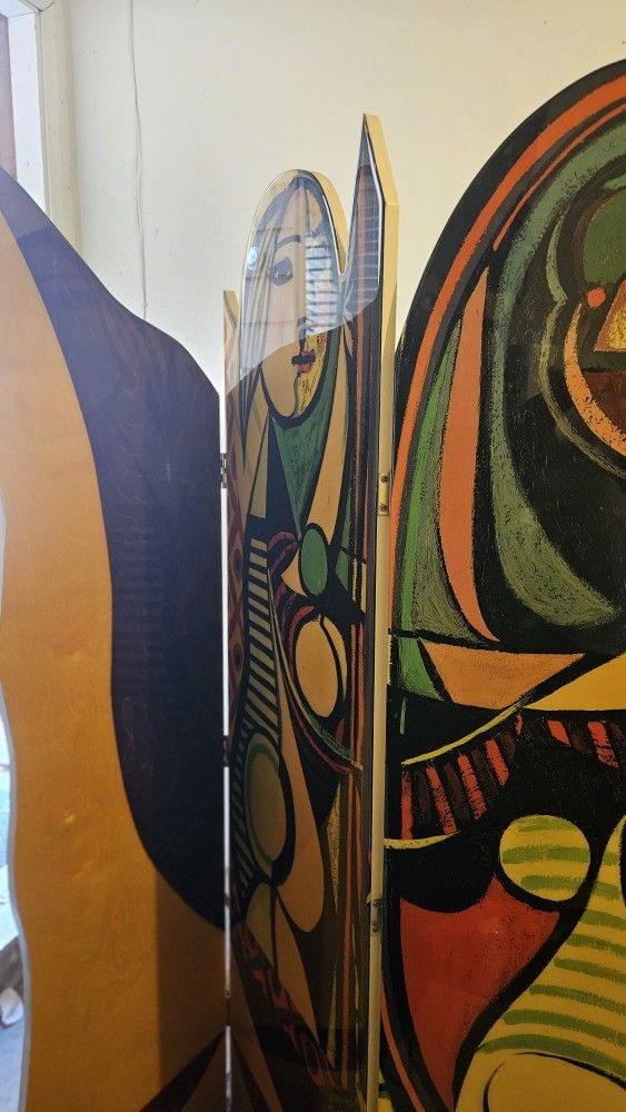 Room Divider -Picasso's "Girl Before a Mirror
