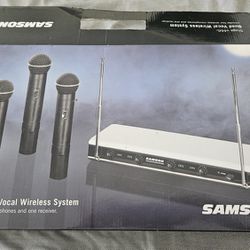 Samson Quad Vocal Wireless System 
