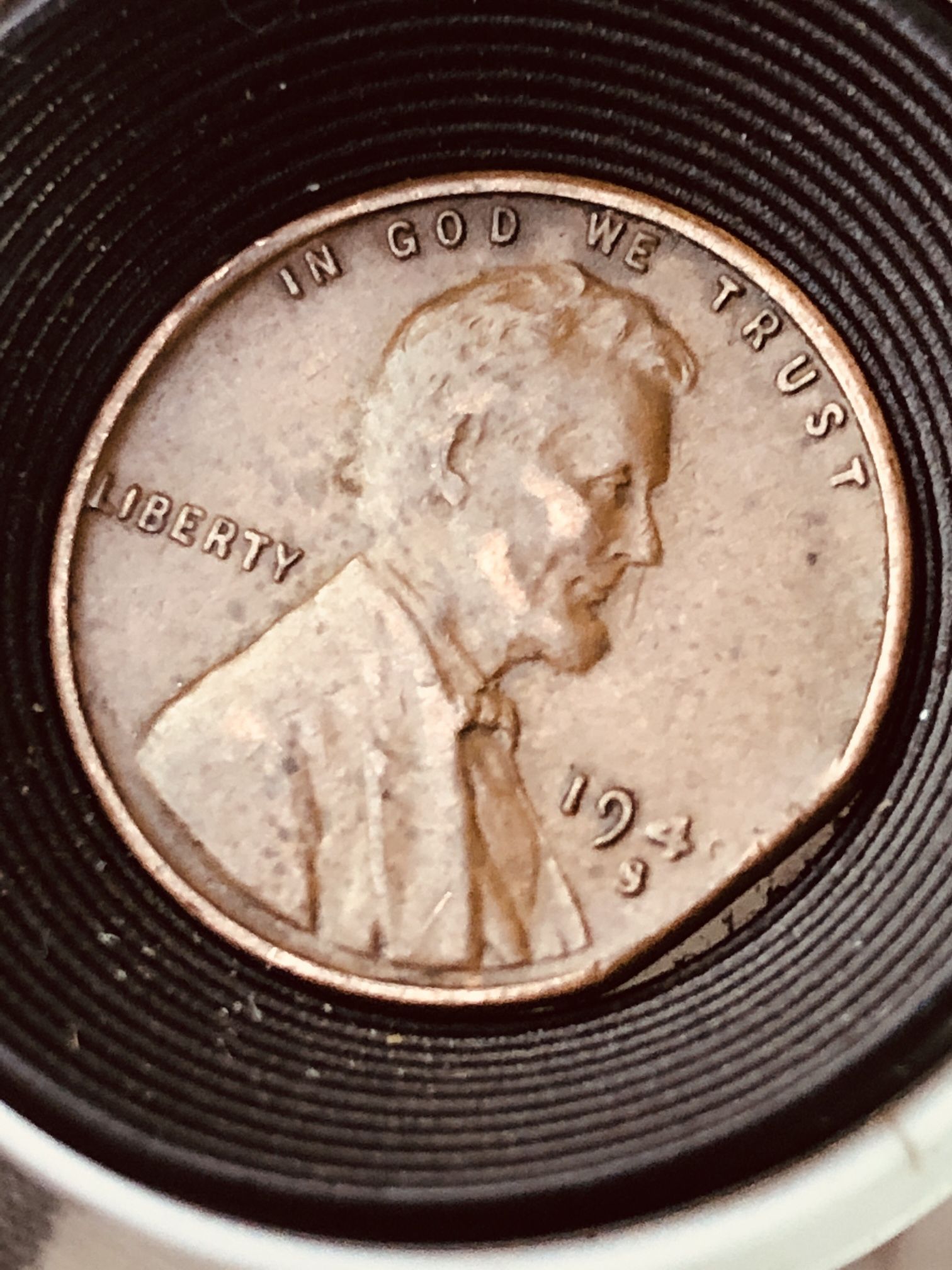 Error 194? S  With Cud  Planchette Lincoln Penny Cent 