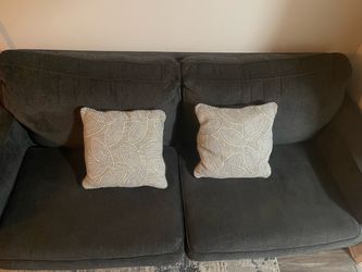 Sofa (with bed) and matching chair