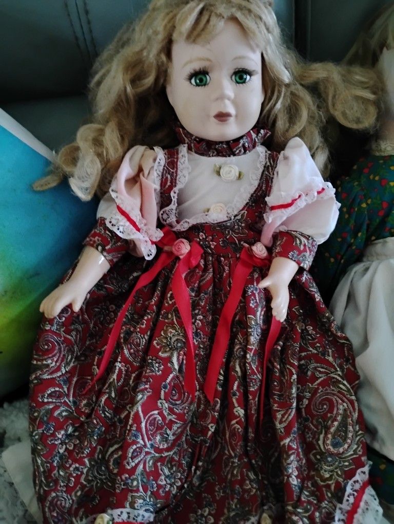 2 Large Vintage Baby Dolls