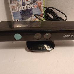 Xbox 360 Kinect Camera And Game