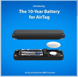 AirTag 10-Year Extended Battery Case