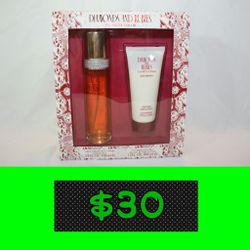 Diamonds and rubies Elizabeth Taylor perfume set woman