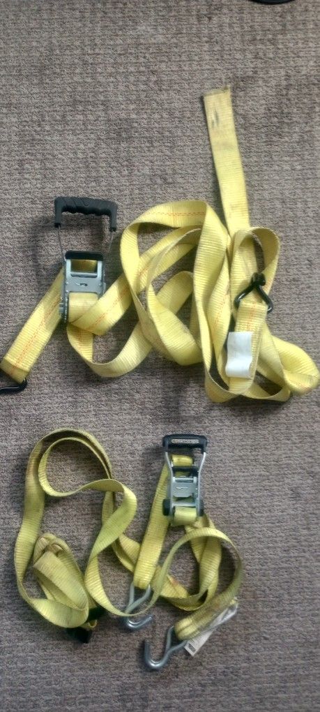 Heavy Duty Ratchet Straps