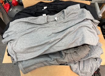 New blank t shirts- grey and v- neck