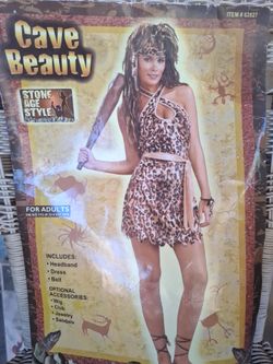Cave woman costume halloween