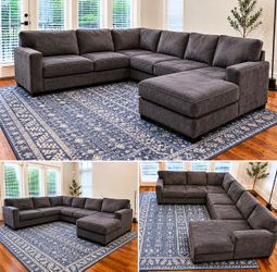 Moving Sale – Gray Sectional Sofa in Excellent Condition