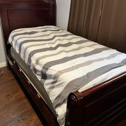 Single Bed Frame And Mattress 