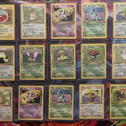 Pokemon 1st Edition Near Complete Jungle Set
