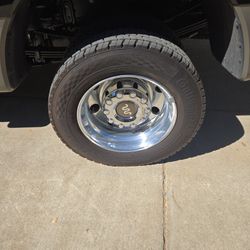 F(contact info removed) Chrome Wheels And New Tires