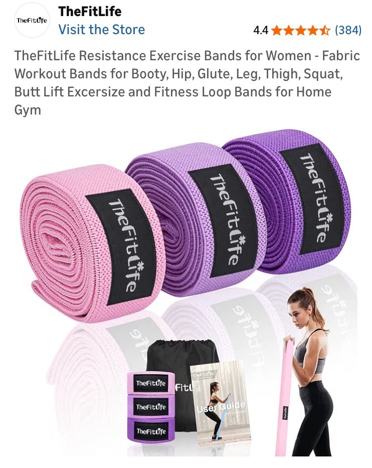 The Fit Life - Resistance Bands Set Of 3 