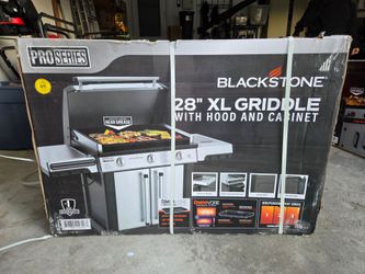 BRAND NEW Blackstone Pro Series 28" XL Griddle with Hood & Cabinet - Brand New In Box!

Price: $450