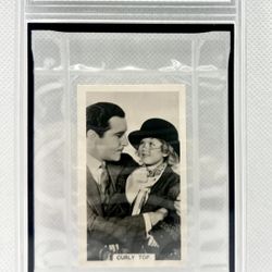 SHIRLEY TEMPLE in "CURLY TOP" 1937 Peter Jackson Cigarettes GAI 8.5 NM-MT+