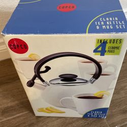Claria Tea Kettle And Mug Set