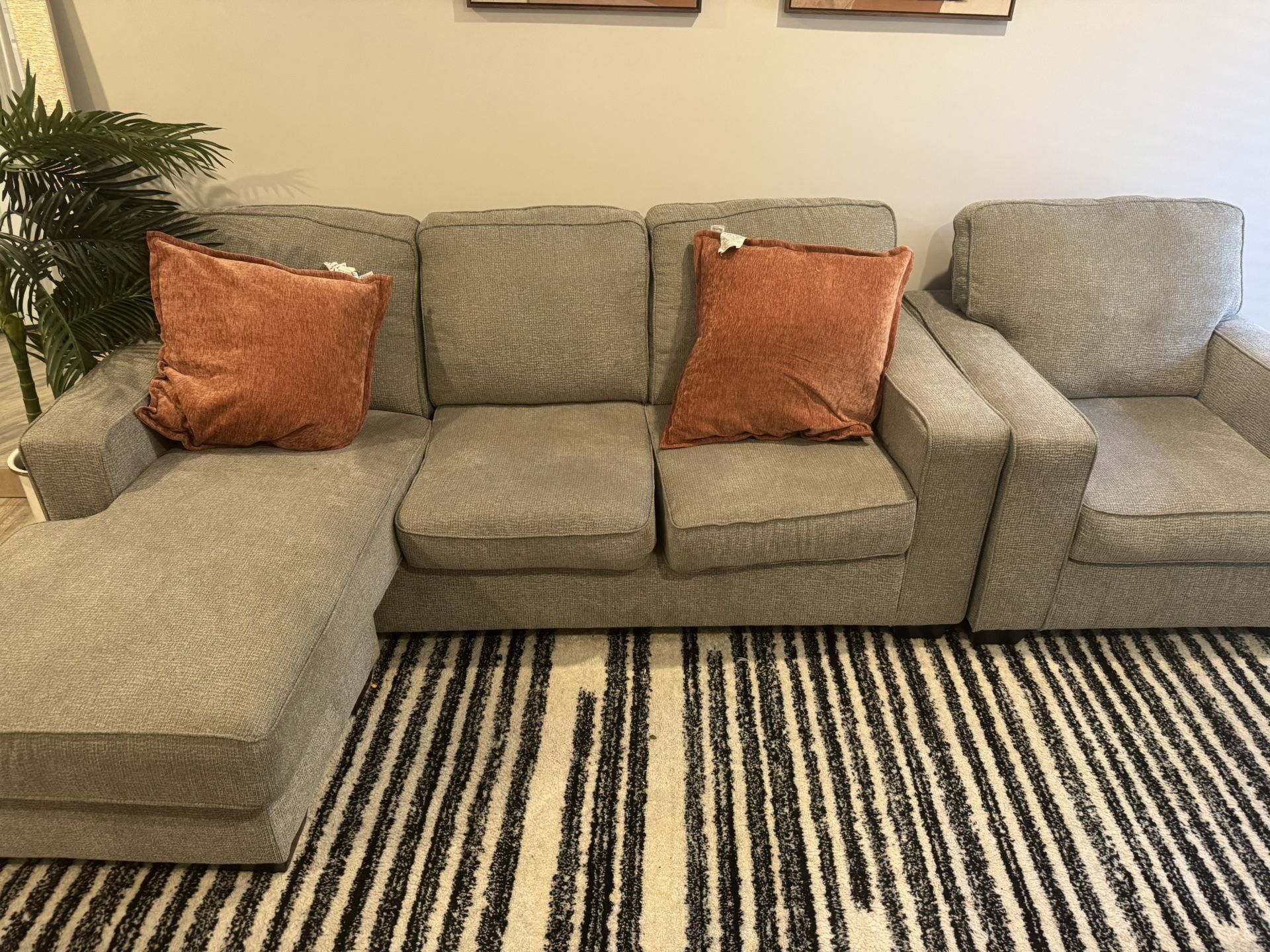 Sectional Couch With Chair From Ashley Furniture