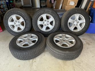 Good Year Wrangler Tires with Rims